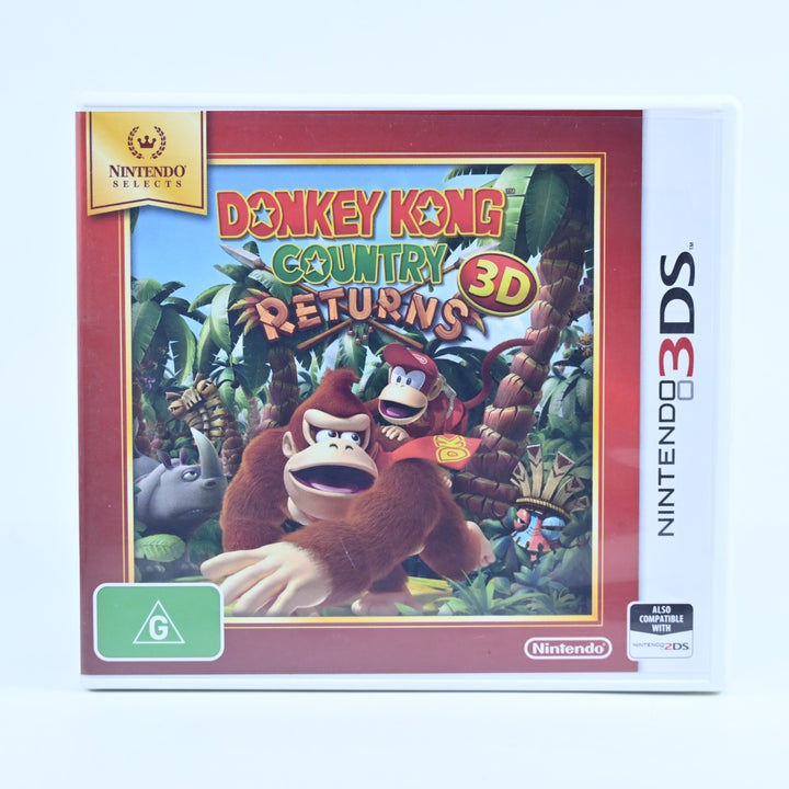 Donkey Kong Country Returns 3D - Nintendo 3DS Game - PAL - FREE POST!