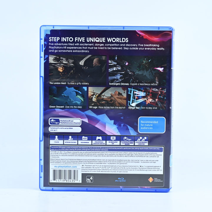 PlayStation VR Worlds - Sony Playstation 4 / PS4 Game - MINT DISC - FREE POST!