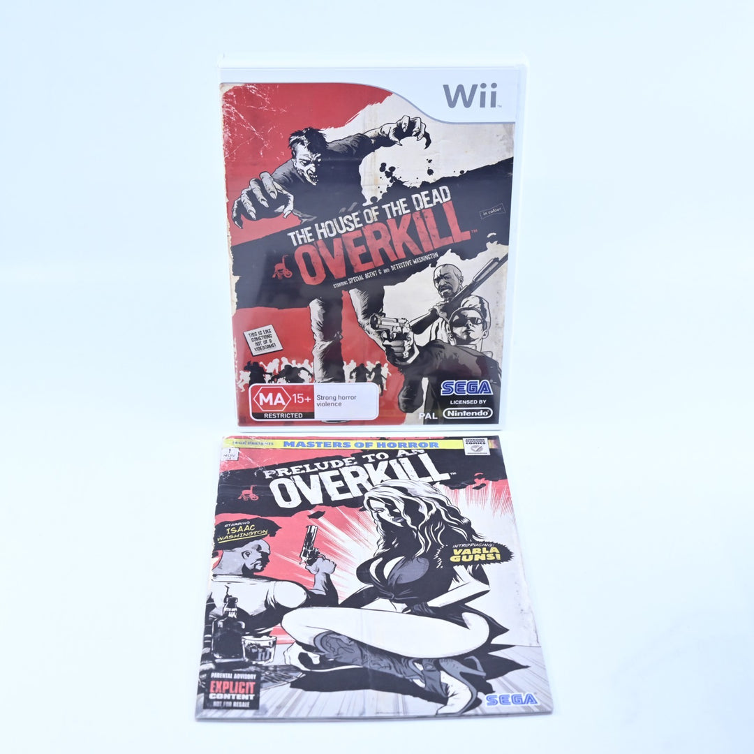 The House of the Dead - Overkill Collector's Edition -Nintendo Wii Game + Manual