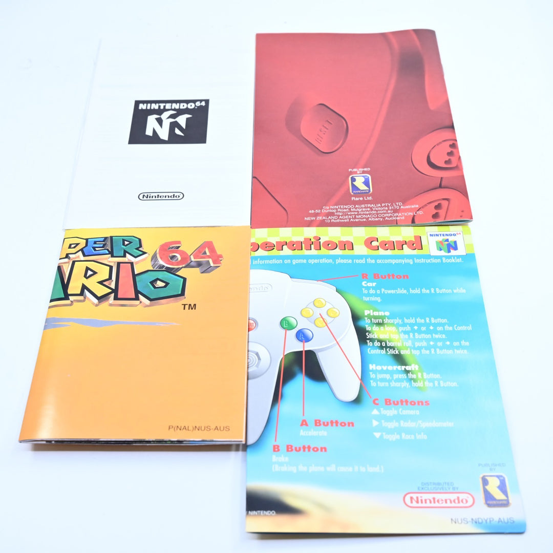 LIKE NEW! Diddy Kong Racing - N64 / Nintendo 64 Boxed Game - PAL - FREE POST!