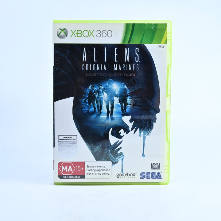Aliens Colonial Marines: Limited Edition - Xbox 360 Game + Manual - PAL