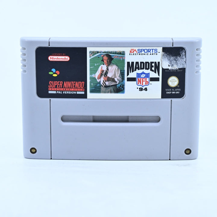 Madden NFL '94 - Super Nintendo / SNES Game - PAL - FREE POST!