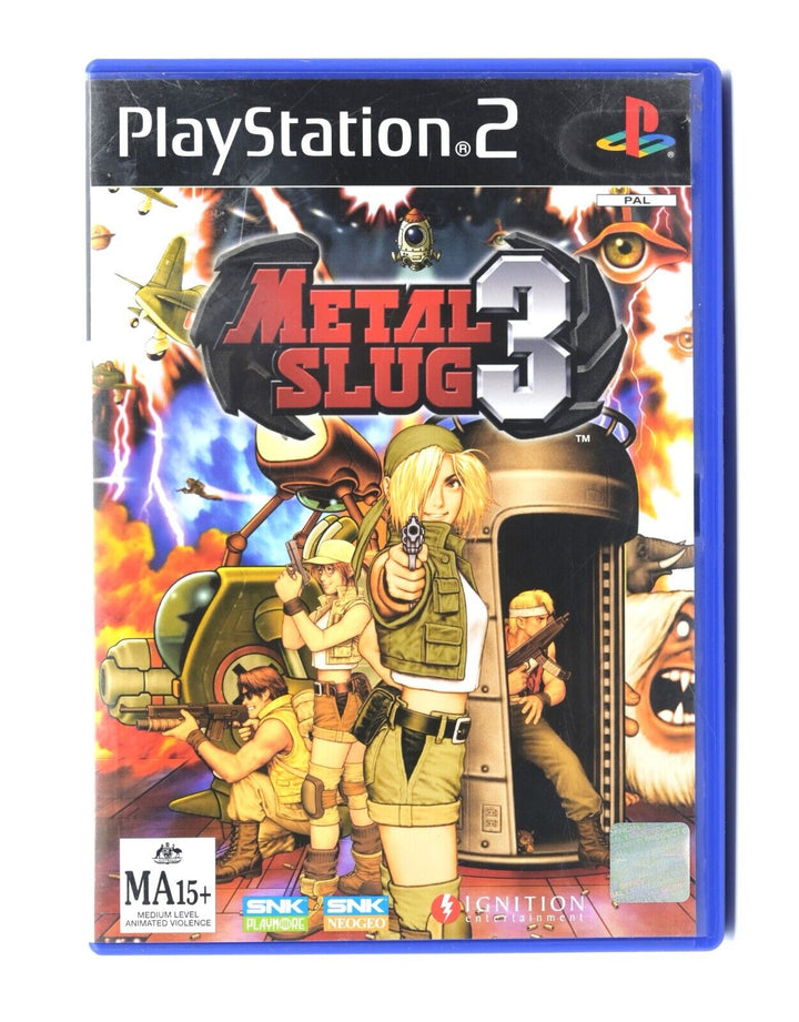 Metal Slug 3 #1 - Sony Playstation 2 / PS2 Game - PAL - FREE POST!