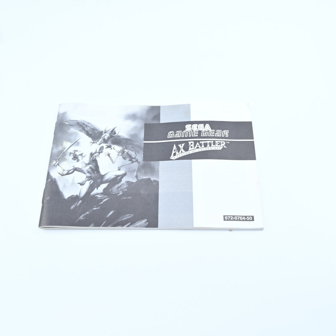 Ax Battler: A Legend of Golden Axe - Sega Game Gear Game - PAL - FREE POST!