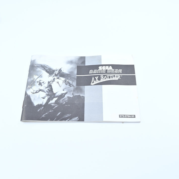 Ax Battler: A Legend of Golden Axe - Sega Game Gear Game - PAL - FREE POST!