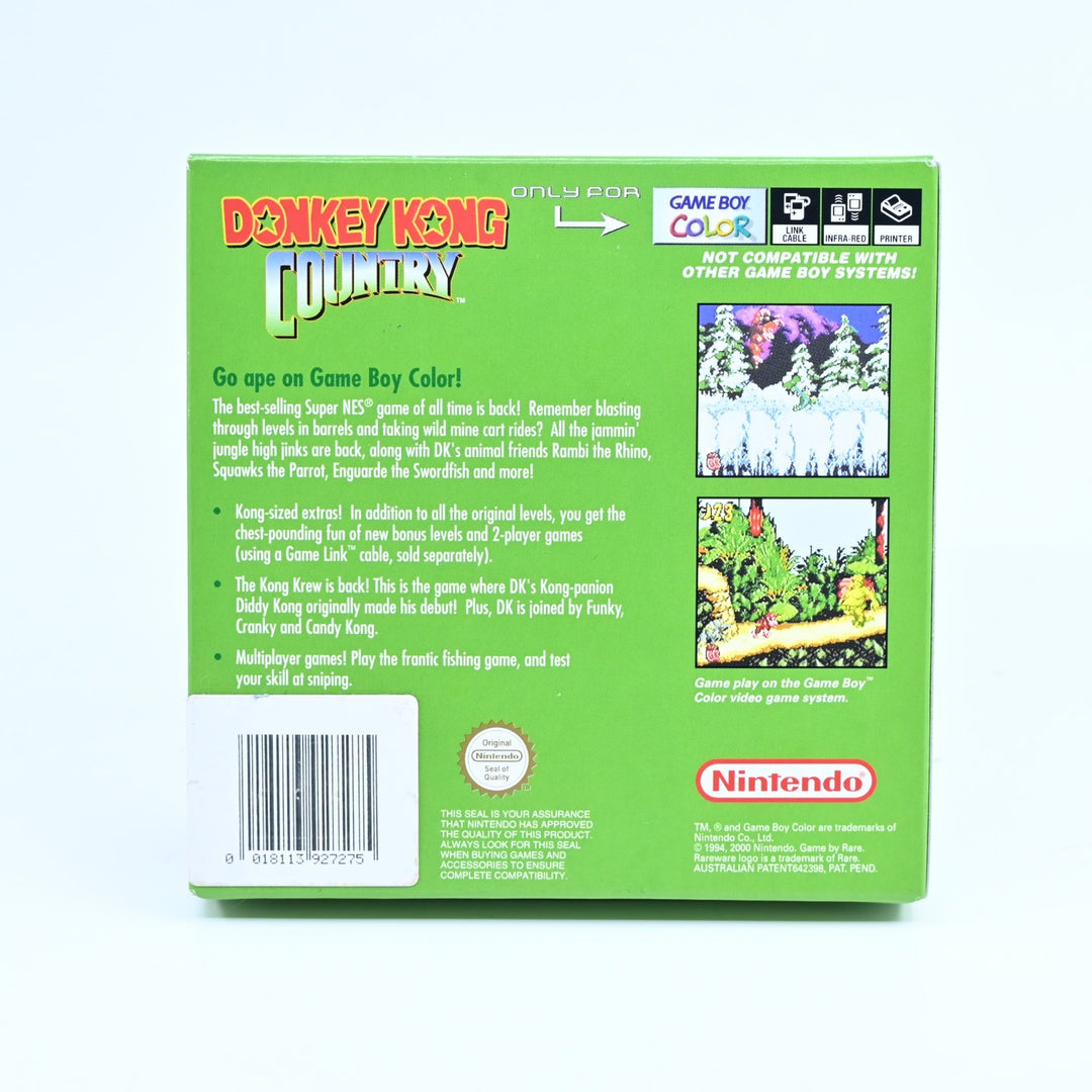 Donkey Kong Country - Nintendo Gameboy Color Boxed Game - PAL - FREE POST!