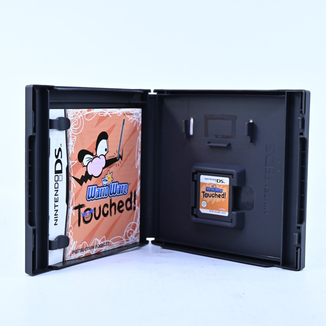 WarioWare Touched! - Nintendo DS Game - PAL + Manual - FREE POST!