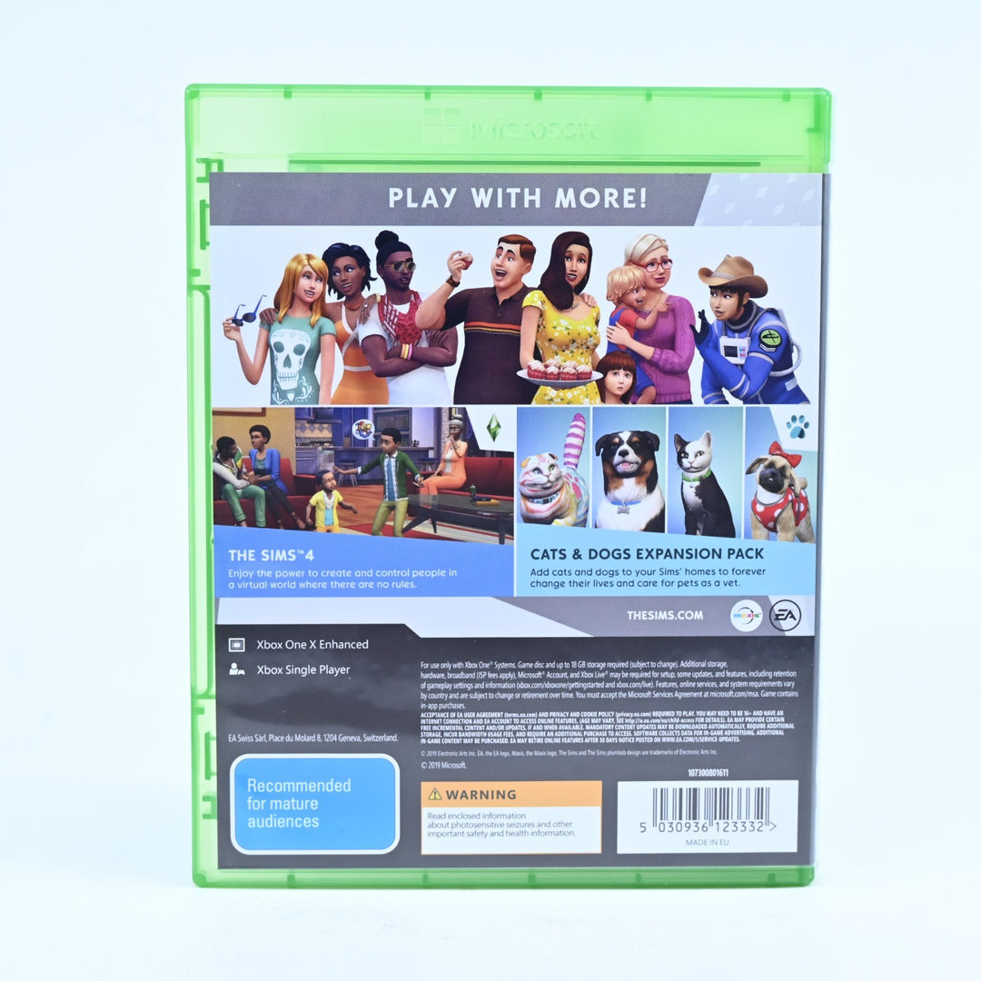 The Sims 4 + Cats & Dogs - Xbox One Game - PAL - FREE POST!