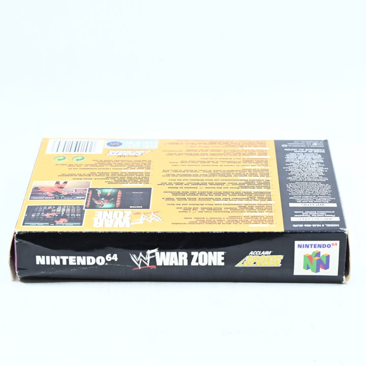 WWF War Zone - N64 / Nintendo 64 Boxed Game - PAL - FREE POST!
