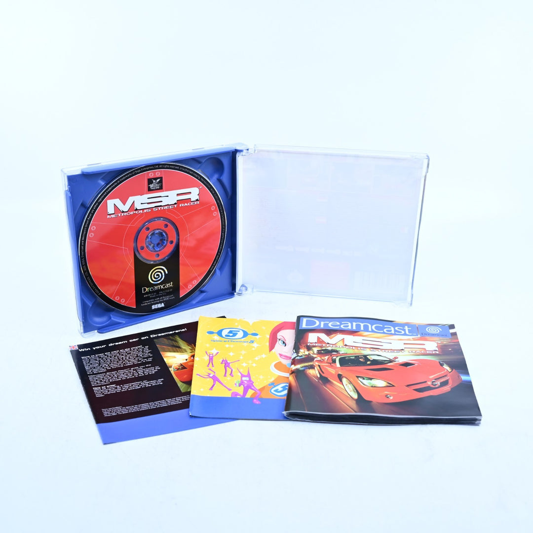 Metropolis Street Racer - Sega Dreamcast Game + Manual - PAL - MINT DISC!