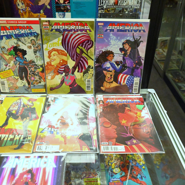 America (2017) - Complete Set 1-12 - Rivera / Quinones - Marvel Comics - Comic