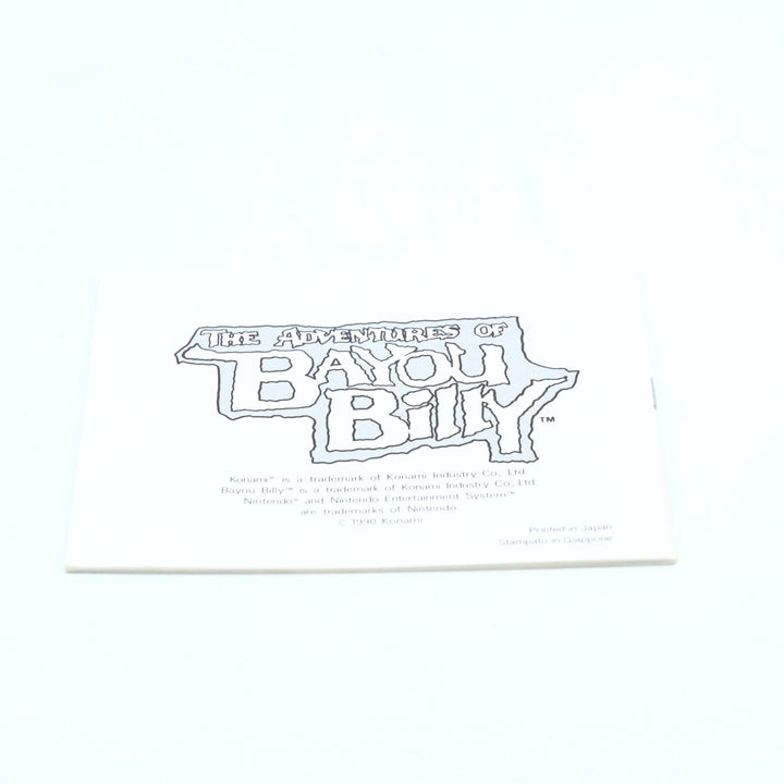 The Adventures of Bayou Billy - Nintendo Entertainment System / NES Boxed Game