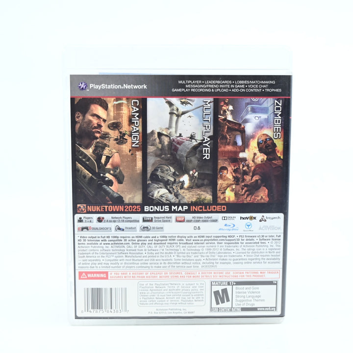 Call of Duty: Black Ops II - Sony Playstation 3 / PS3 Game + Manual - FREE POST!