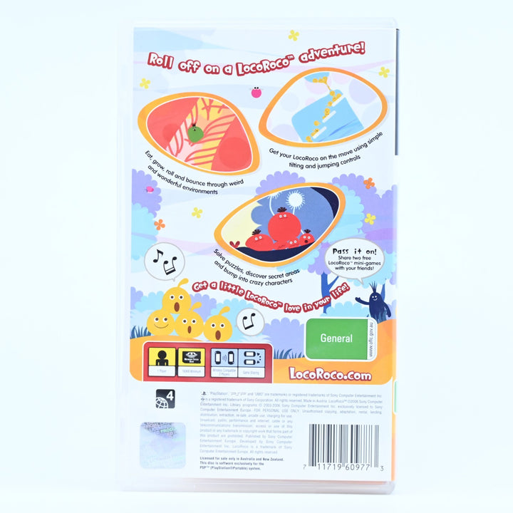 LocoRoco - Sony PSP Game + Manual - FREE POST!