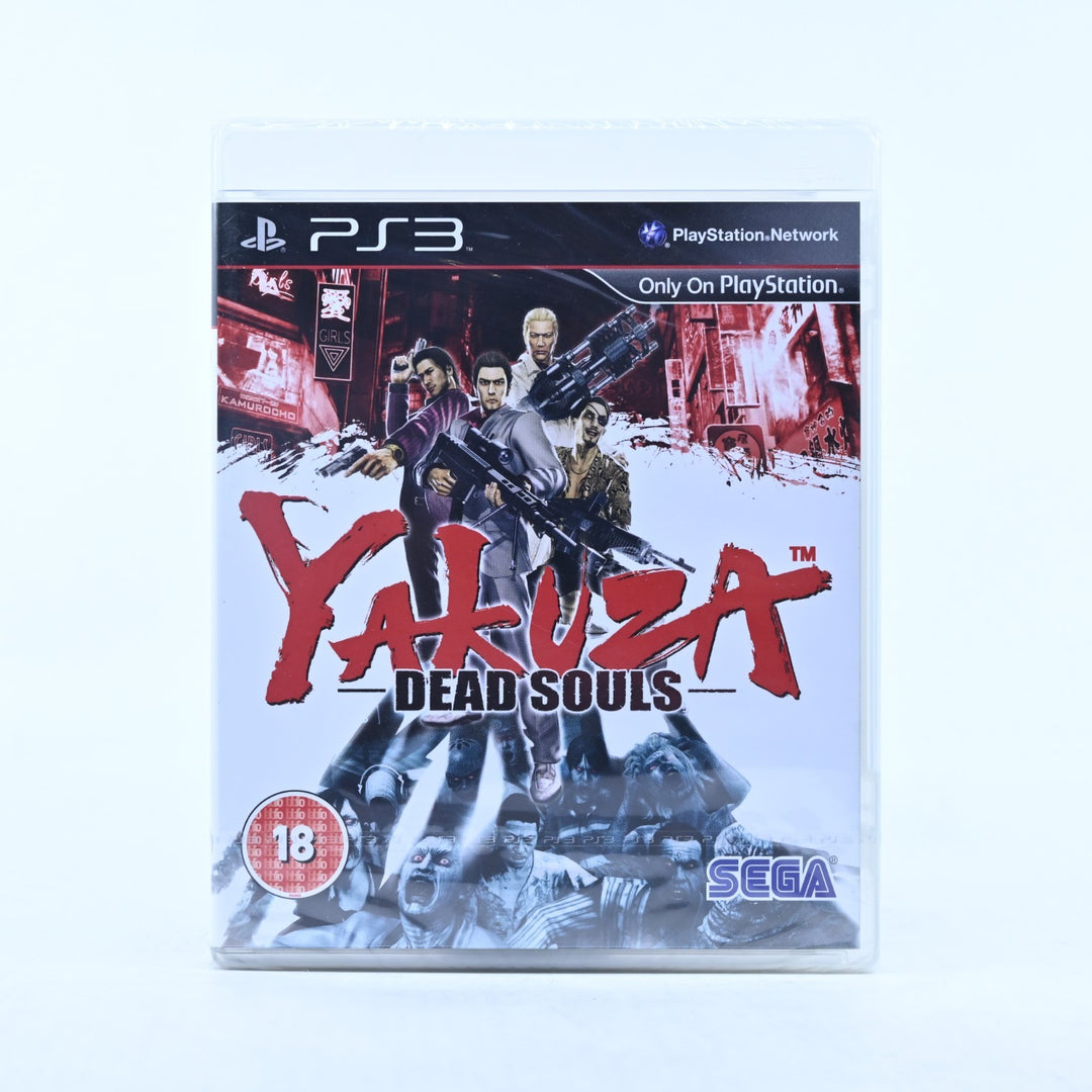 Yakuza: Dead Souls - Sony Playstation 3 / PS3 Game + Manual - SEALED!
