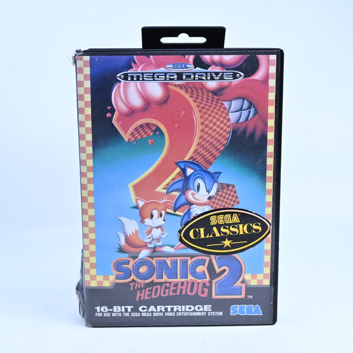 Sonic The Hedgehog 2 - Sega Mega Drive Game - No Manual - PAL - FREE POST!