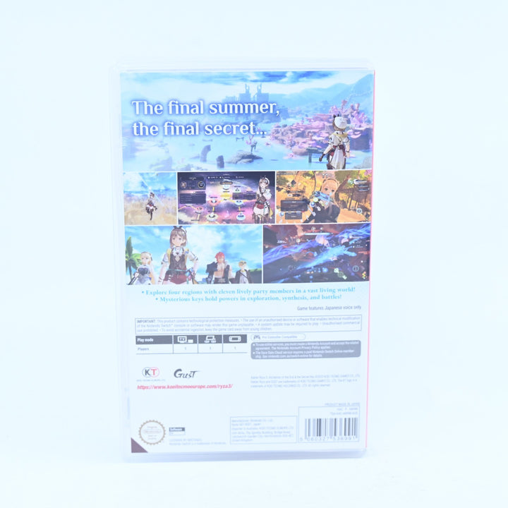 Atelier Ryza 3: Alchemist of the End & the Secret Key - Nintendo Switch Game