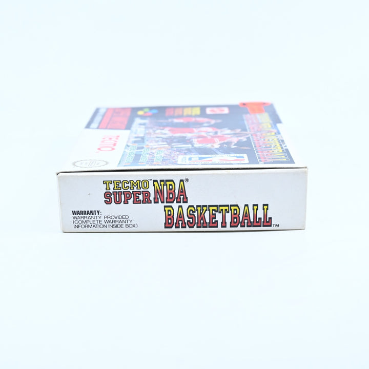 Tecmo Super NBA Basketball - Super Nintendo / SNES Boxed Game - PAL - FREE POST!
