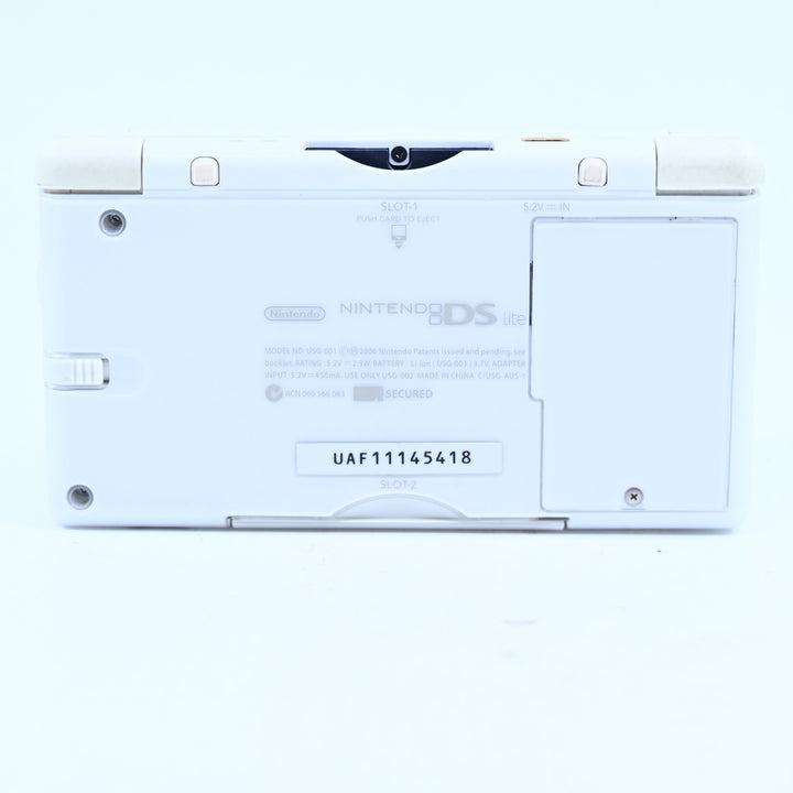 Polar White Nintendo DS Lite Boxed Console - USG-001 - PAL - FREE POST!