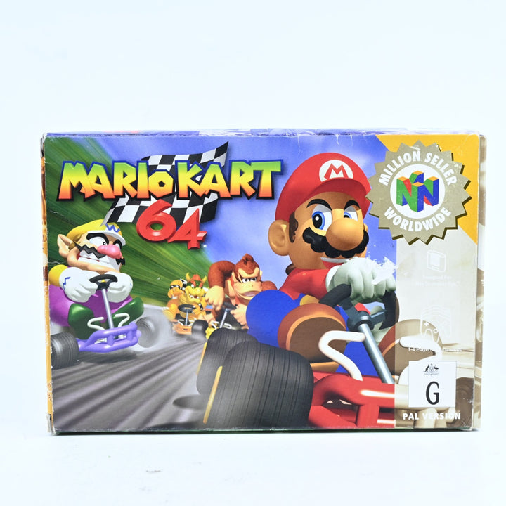 Mario Kart 64 - N64 / Nintendo 64 Boxed Game - PAL - FREE POST!