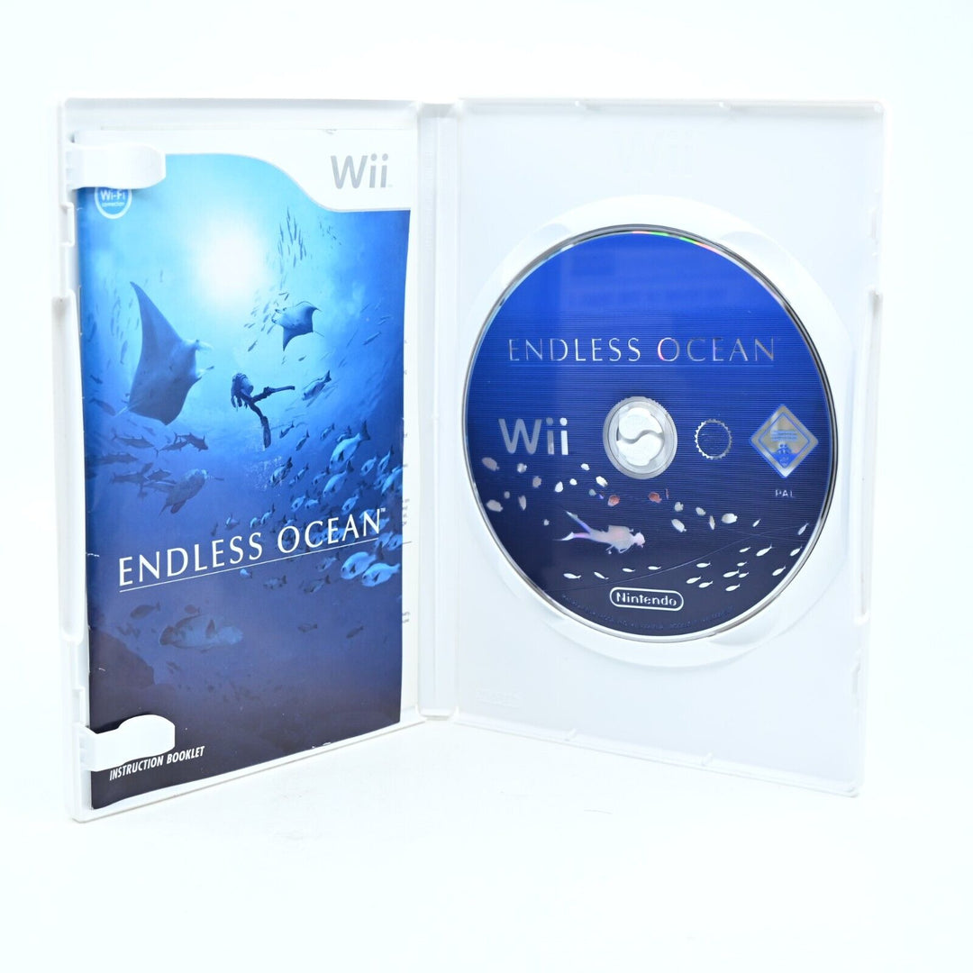 Endless Ocean - Nintendo Wii Game + Manual - PAL - MINT DISC!