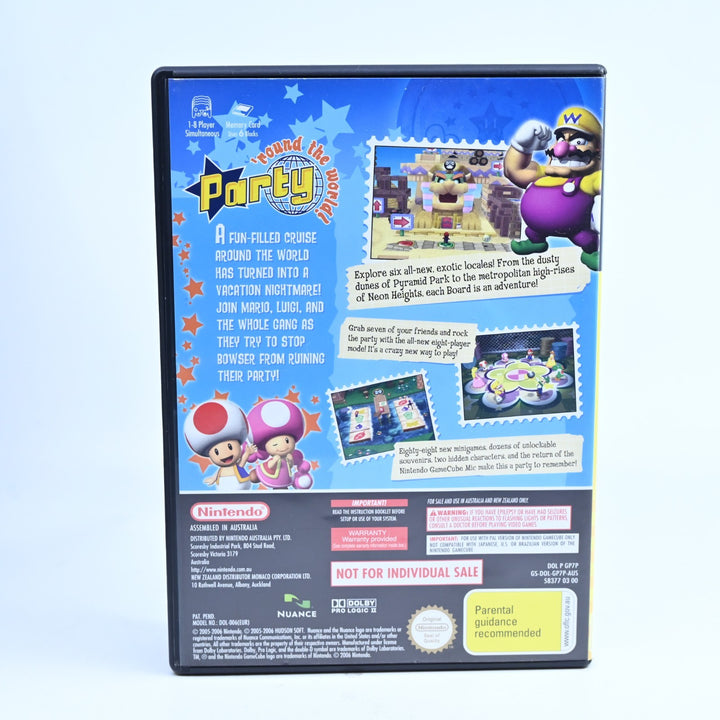 Mario Party 7 + Microphone - Nintendo Gamecube Game + Manual - PAL