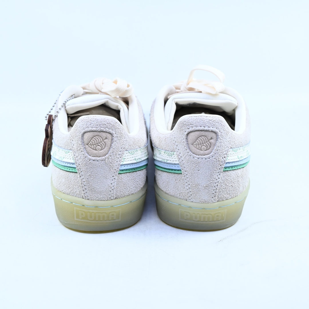 UNUSED! Animal Crossing: New Horizons - Puma Suede Whisper White Mens US7.5 Shoe