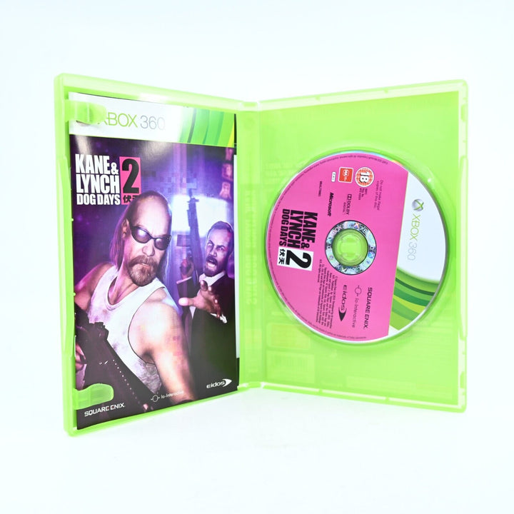 Kane & Lynch 2: Dog Days - Xbox 360 Game + Manual - PAL - NEAR MINT DISC!