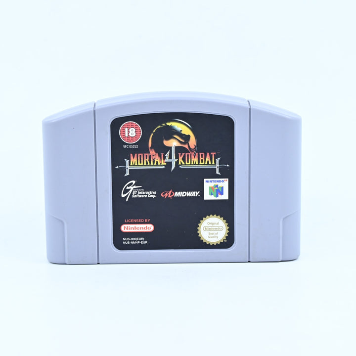 Mortal Kombat 4 - N64 / Nintendo 64 Boxed Game - PAL - FREE POST!