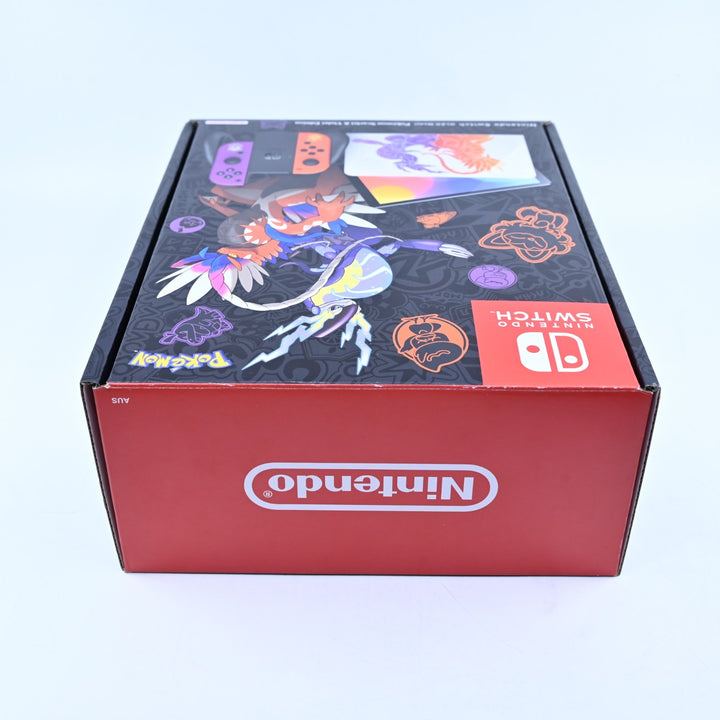 Pokemon Scarlet & Violet Edition - Nintendo Switch OLED Console - HEG-001 - PAL