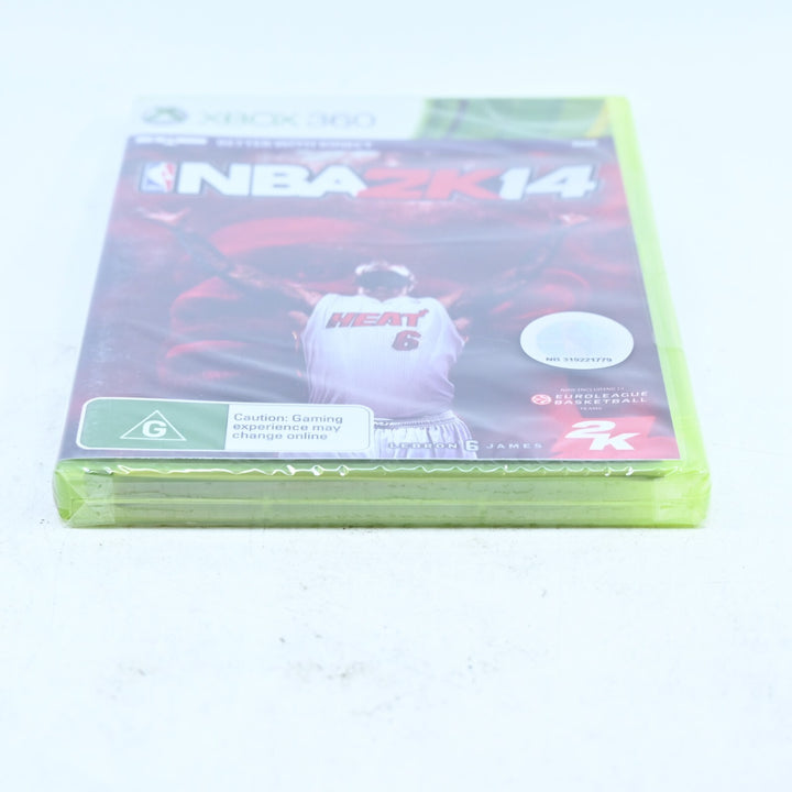 SEALED! NBA 2K14 - Xbox 360 Game + Manual - PAL - MINT DISC!