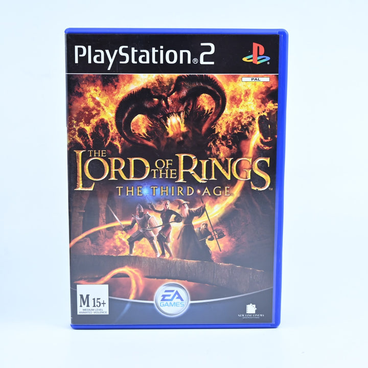 The Lord of the Rings: The Third Age - PS2 Game + Manual - PAL - MINT DISC!