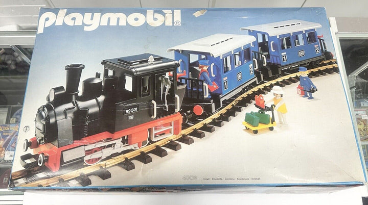Vintage Playmobil 4000 Electric Train Set - Working - Made In West Germany! RARE