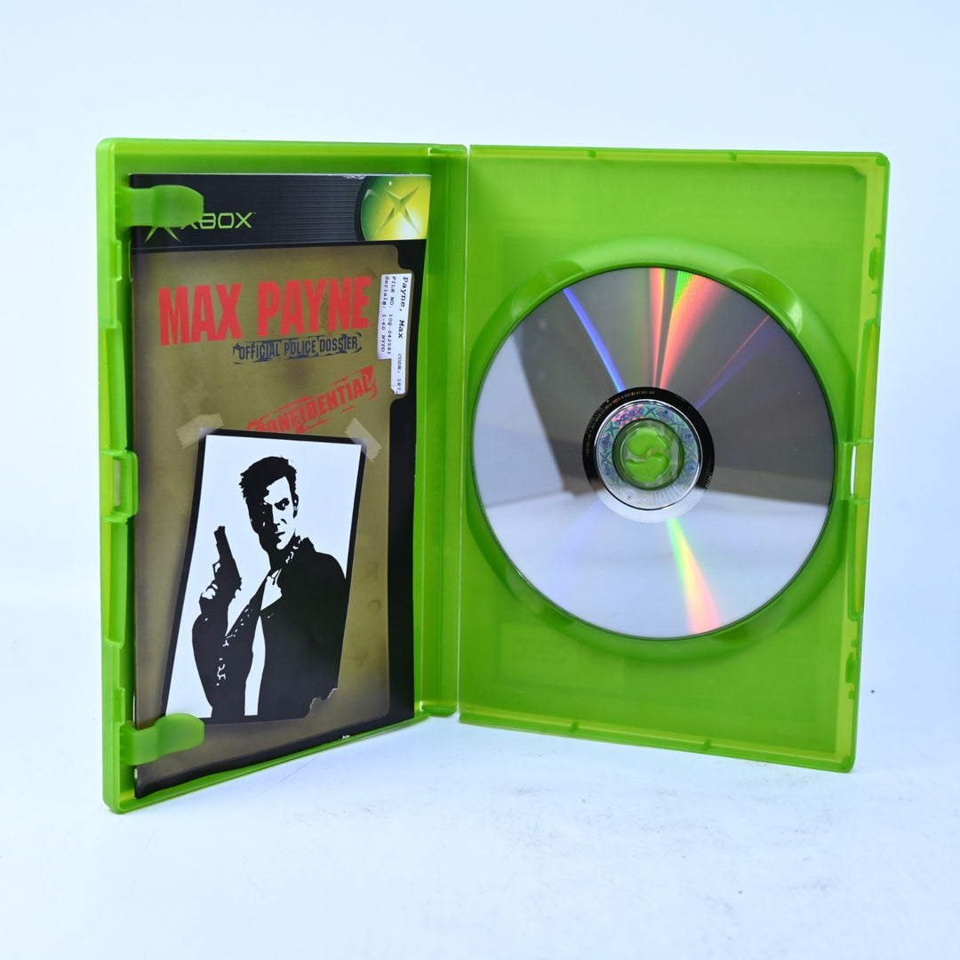 Max Payne - Original Xbox Game + Manual - PAL - MINT DISC!