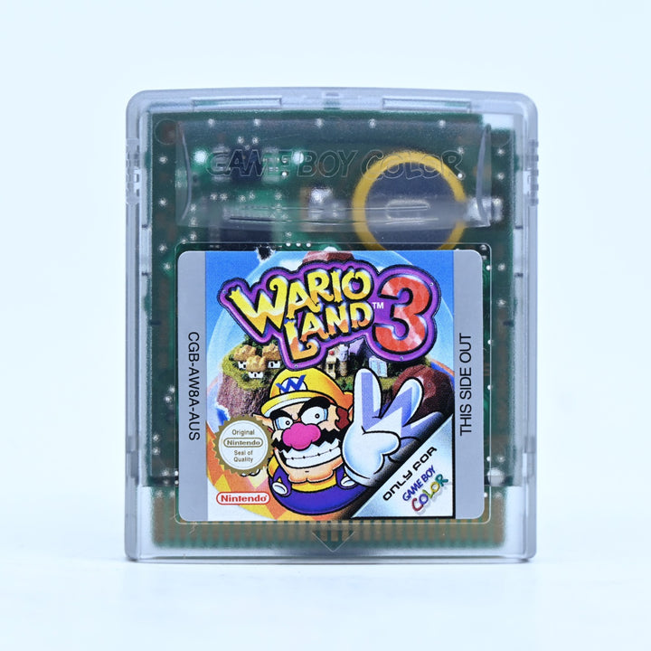 Wario Land 3 - Nintendo Gameboy Color Game - PAL - FREE POST! - NEW SAVE BATTERY