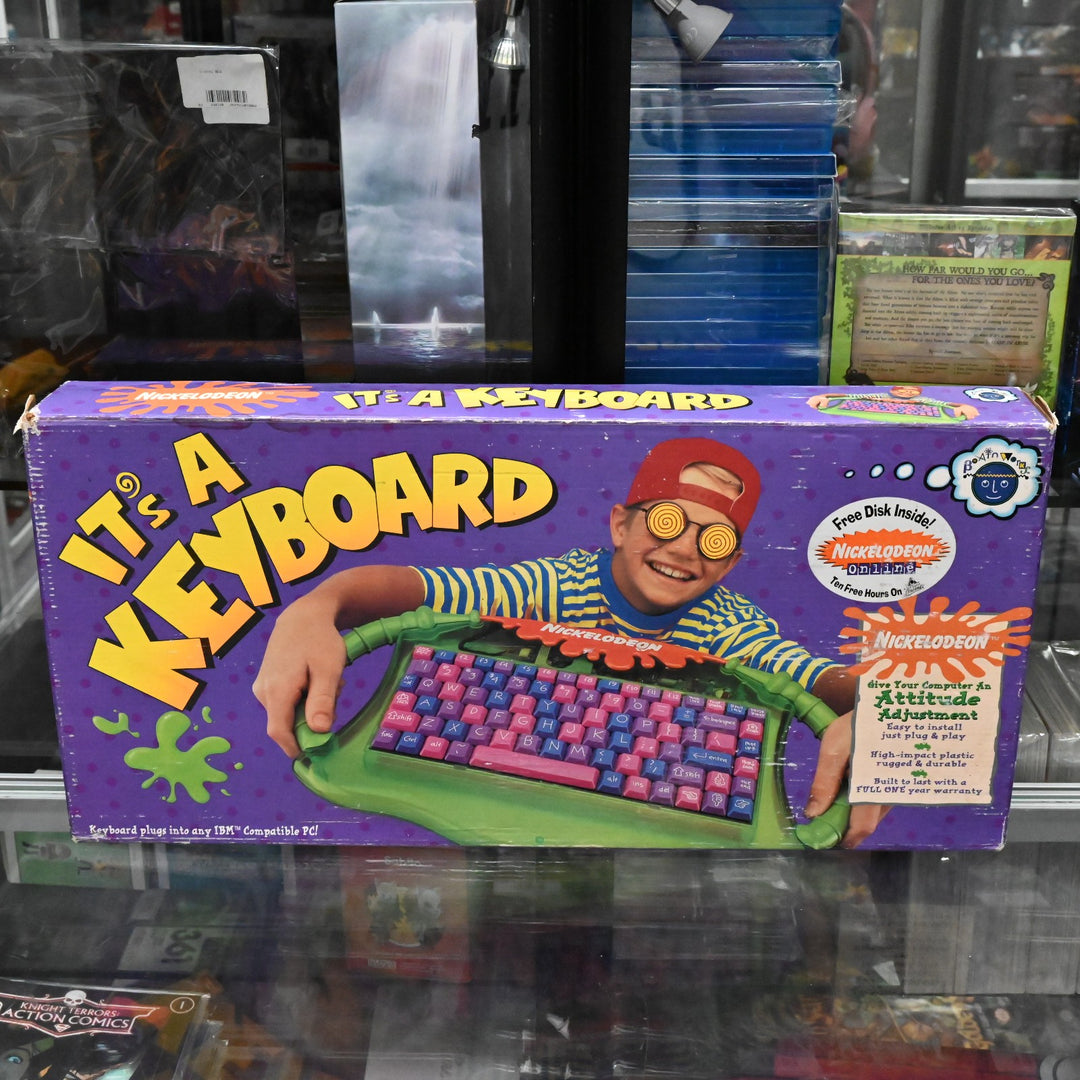 Vintage Nickelodeon "It's A Keyboard" - Brainworks - IBM PC Accessory