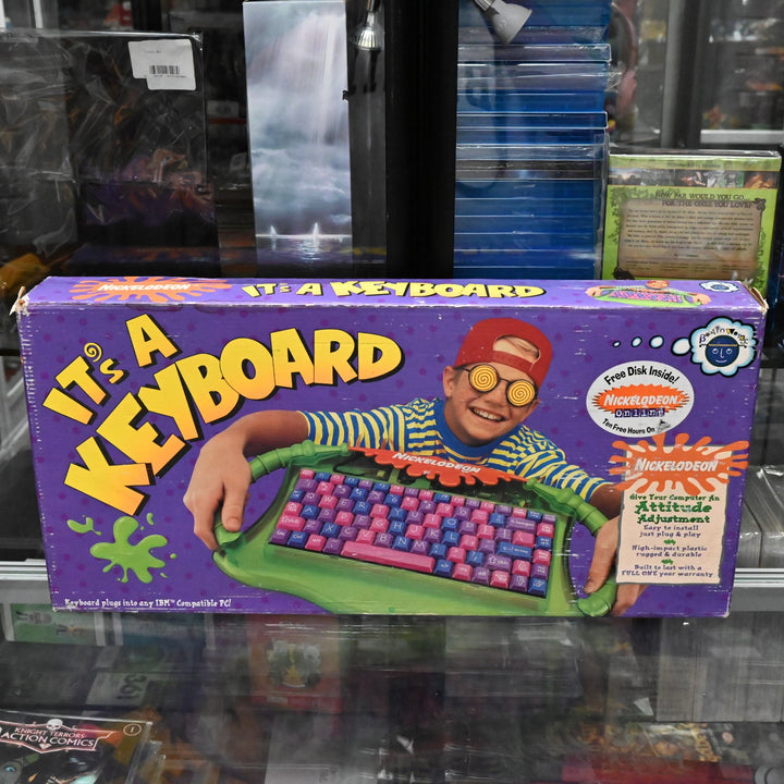 Vintage Nickelodeon "It's A Keyboard" - Brainworks - IBM PC Accessory