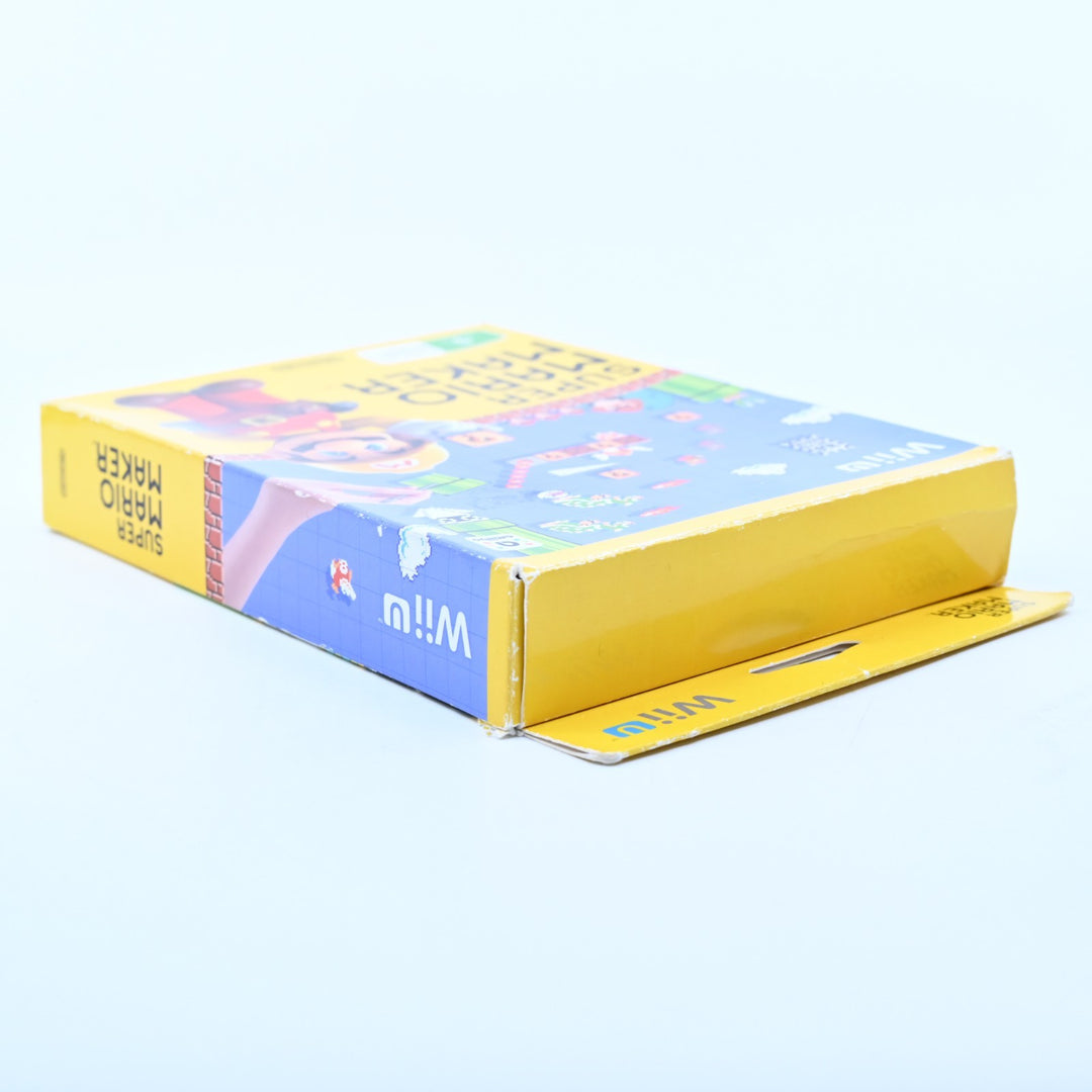 Super Mario Maker - Nintendo Wii U Game + Artbook - PAL - FREE POST!