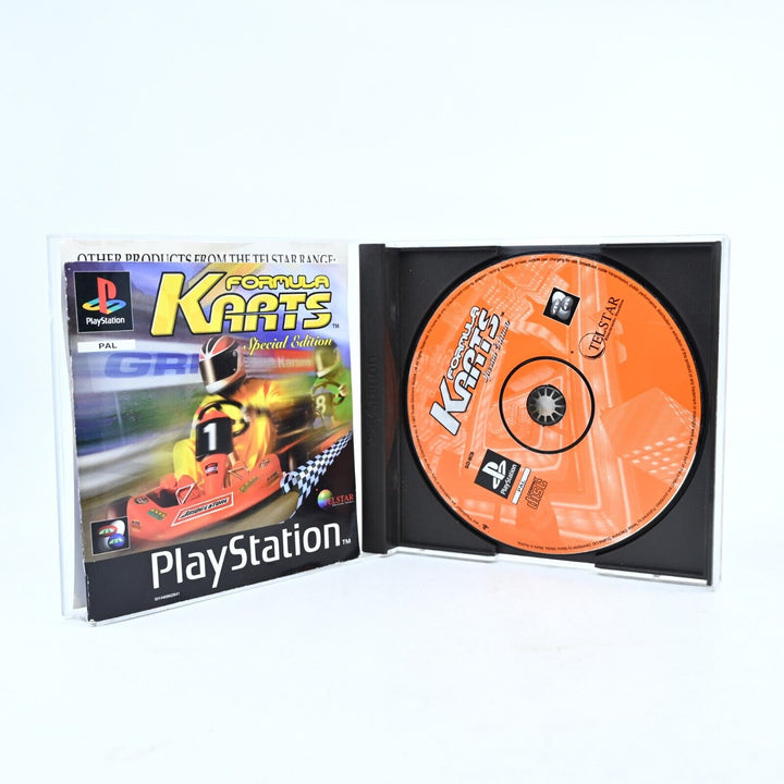 Formula Karts Special Edition - Sony Playstation 1 / PS1 Game + Manual - PAL