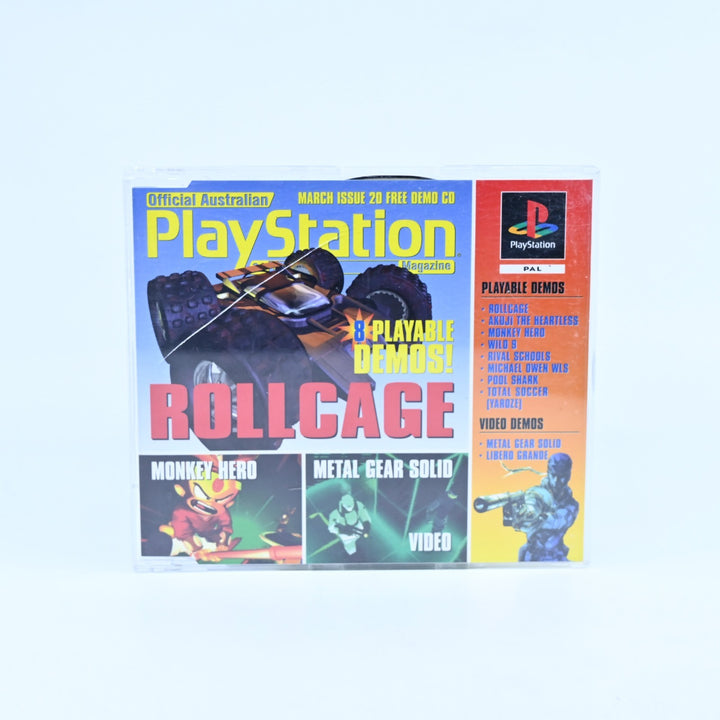 Australian PlayStation Magazine Issue 20 - Demo Disc SCED-01151 - Sony PS1 Game