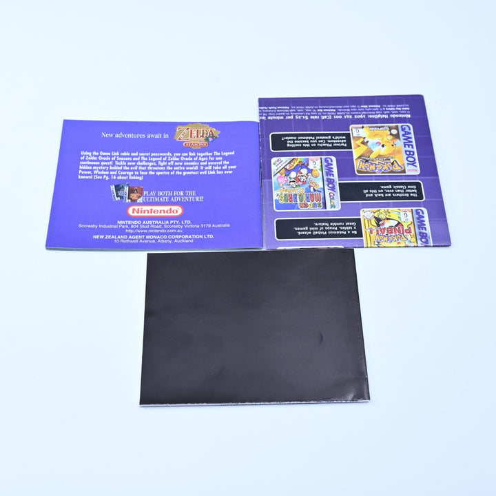 The Legend of Zelda: Oracle of Ages - Nintendo Gameboy Color Boxed Game