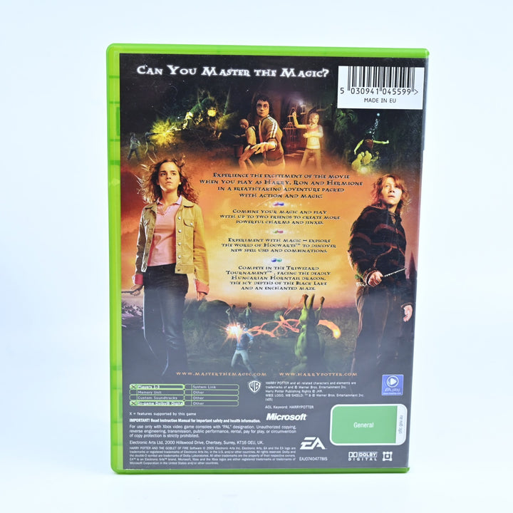 Harry Potter and the Goblet of Fire - Original Xbox Game - No Manual - MINT DISC