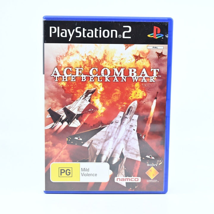 Ace Combat: The Belkan War - Sony Playstation 2 / PS2 Game + Manual - PAL