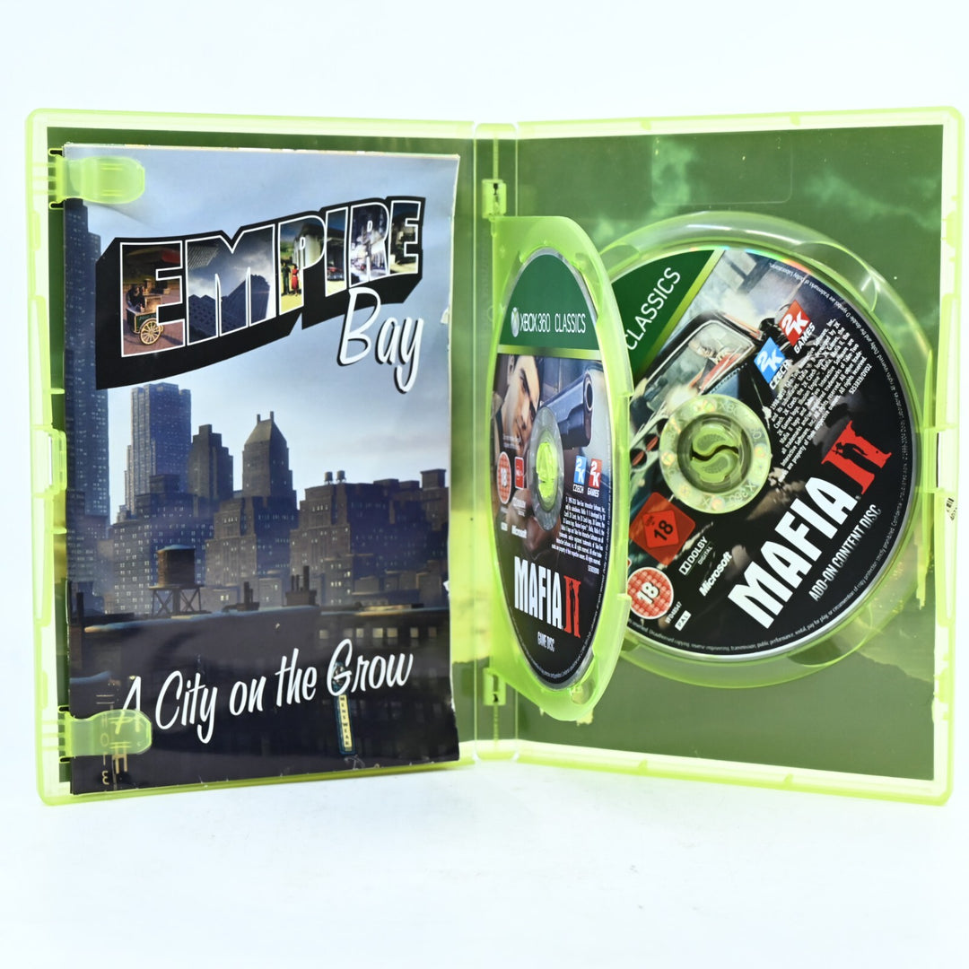 Mafia II 2 - Xbox 360 Game + Manual + Map - PAL - MINT DISC!