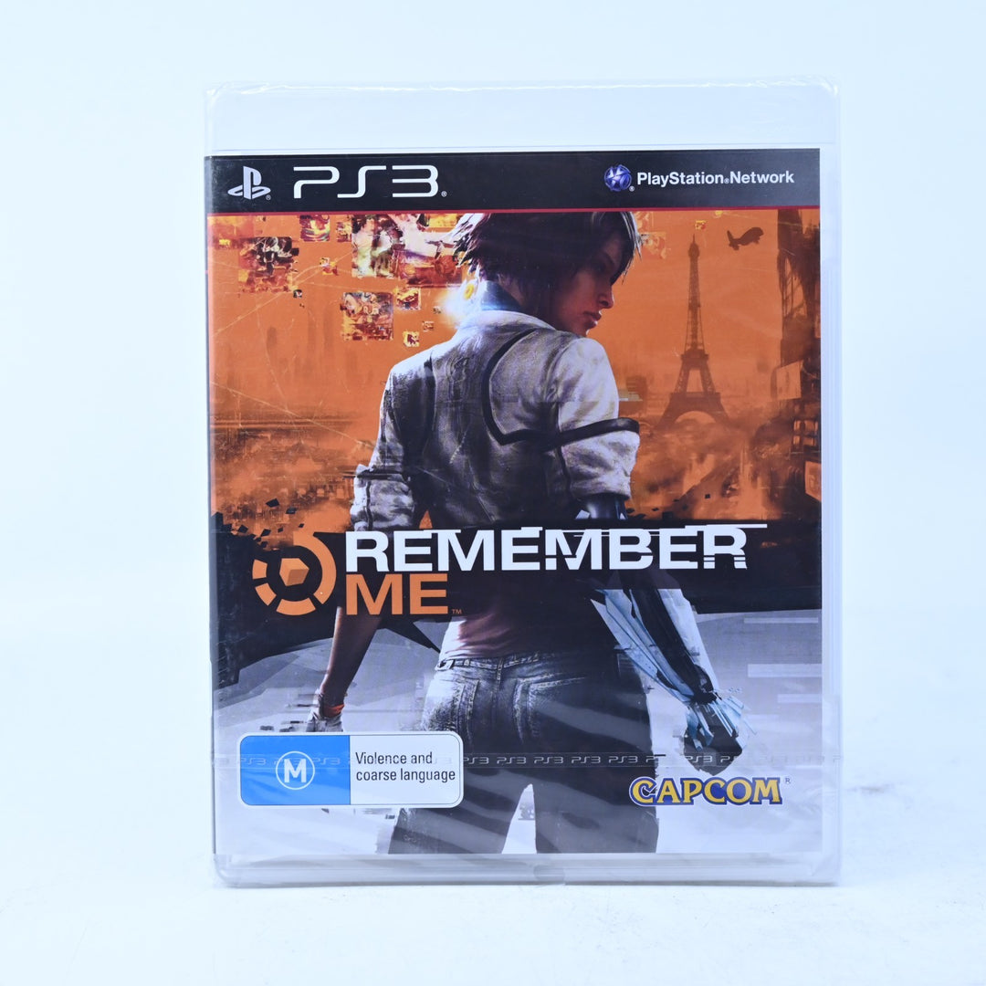 SEALED! Remember Me - Sony Playstation 3 / PS3 Game + Manual