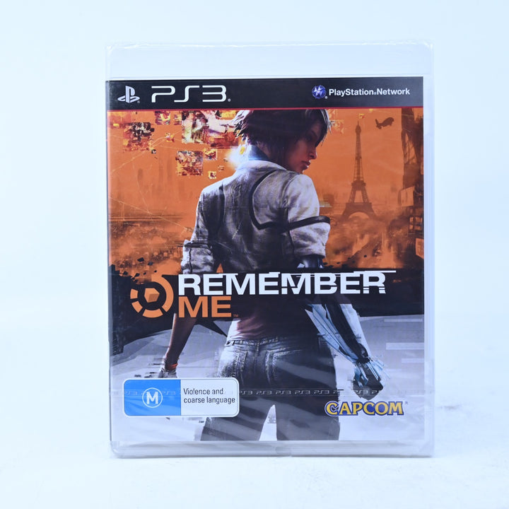 SEALED! Remember Me - Sony Playstation 3 / PS3 Game + Manual