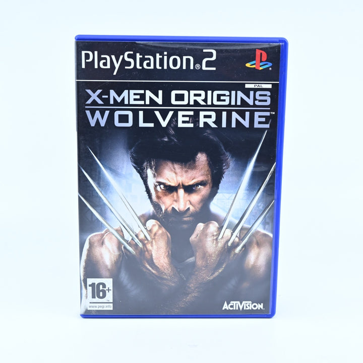 X-Men Origins Wolverine - Sony Playstation 2 / PS2 Game + Manual - MINT DISC!