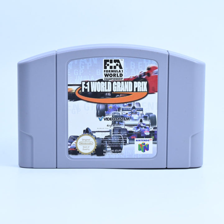 F-1 World Grand Prix - N64 / Nintendo 64 Boxed Game - PAL - FREE POST!