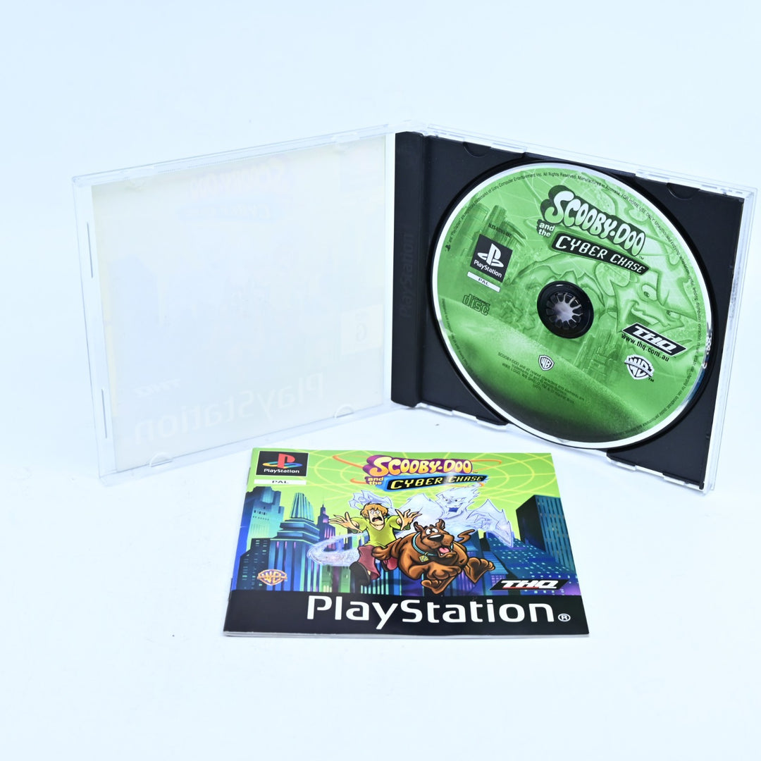 Scooby-Doo and the Cyber Chase - Sony Playstation 1 / PS1 Game + Manual - PAL