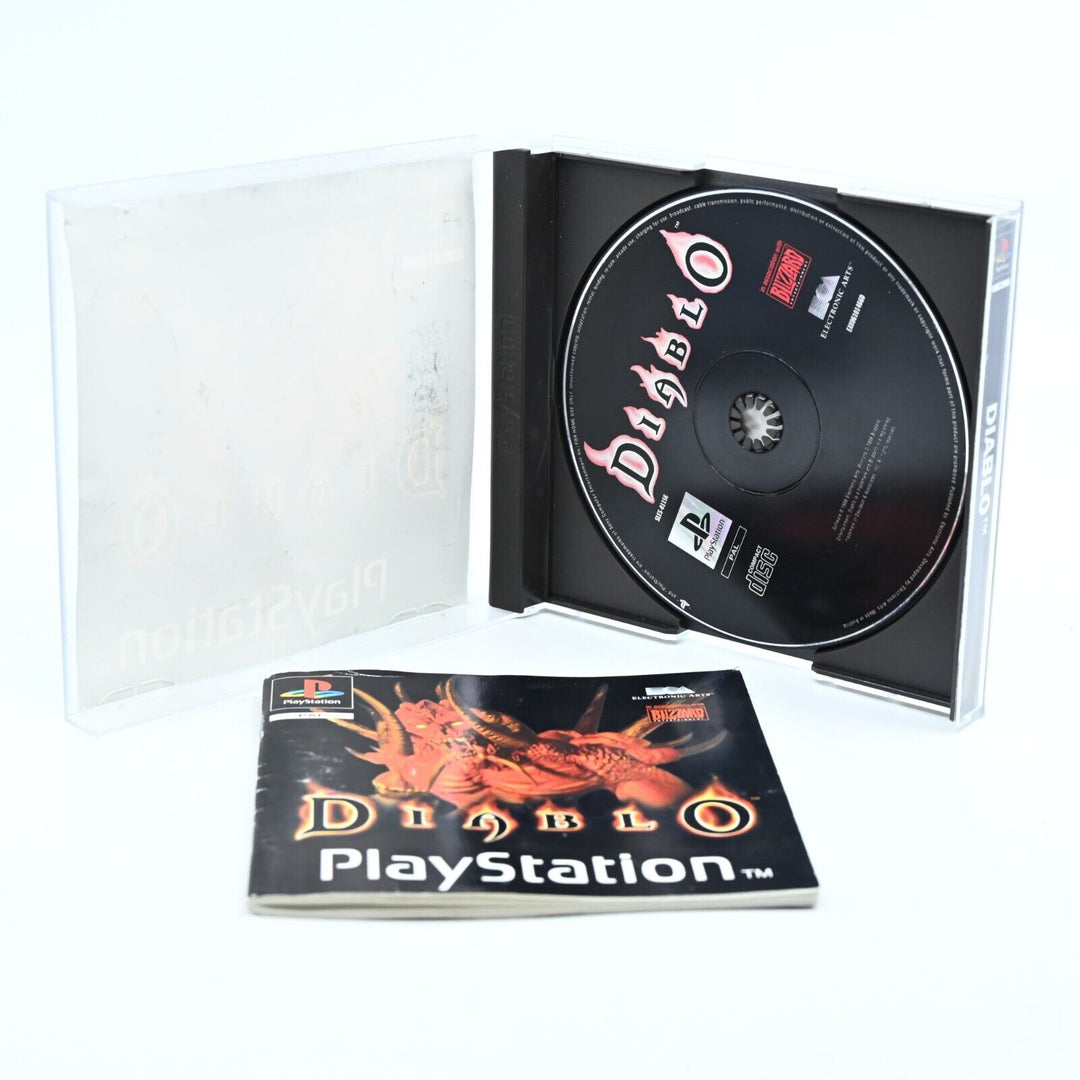 Diablo - Sony Playstation 1 / PS1 Game + Manual - PAL - MINT DISC!